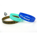 Silkscreen silicone bracelets/Wristbands